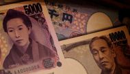 Examples of Japanese yen banknotes are displayed at a factory of the National Printing Bureau producing Bank of Japan notes at a media event about a new series of banknotes scheduled to be introduced in 2024, in Tokyo, Japan, November 21, 2022. (REUTERS/Kim Kyung-Hoon)