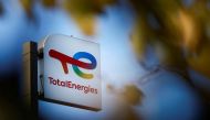 A sign with the logo of French oil and gas company TotalEnergies is pictured at a petrol station in Bouguenais near Nantes, France, on November 14, 2022. File Photo / Reuters
