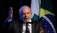 Brazil's President Luiz Inacio Lula da Silva speaks during the inauguration ceremony of the new Banco do Brasil President Tarciana Medeiros, in Brasilia, Brazil on January 16, 2023. REUTERS/Adriano Machado/File Photo
