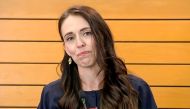 This video frame grab from TVNZ via AFPTV taken on January 19, 2023 shows New Zealand's Prime Minister Jacinda Ardern announcing she will resign from her post next month, in Wellington. Photo by various sources / AFP