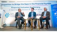LuLu Financial Holdings and Eastnets officials at the WEF annual meeting in Davos.
