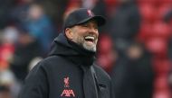 January 21, 2023 Liverpool manager Juergen Klopp before the match. REUTERS/Phil Noble