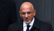 British Minister without Portfolio Nadhim Zahawi looks on outside the Conservative Party's headquarters in London, Britain January 23, 2023. REUTERS/Henry Nicholls/File Photo