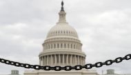  The dome of the US Capitol is seen beyond a chain fence during the partial government shutdown in Washington, US, on January 8, 2019. File Photo / Reuters