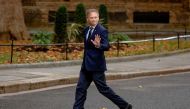 Grant Shapps walks outside Number 10 Downing Street, in London, Britain, on October 25, 2022. File photo / Reuters