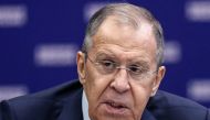 Russian Foreign Minister Sergei Lavrov.