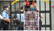The 47 were charged en masse under the national security law that China imposed in 2020, after huge and often violent pro-democracy protests. (Peter Parks / AFP file)