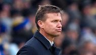 In this file photo taken on January 22, 2023 Leeds United's US head coach Jesse Marsch looks on during the English Premier League football match between Leeds United and Brentford at Elland Road in Leeds, northern England.  (Photo by Oli SCARFF / AFP)