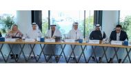 ICC officials during the meeting.