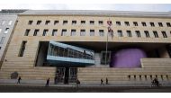 Pedestrians walk in front of the British embassy in Berlin, November 5, 2013. (REUTERS/Fabrizio Bensch)