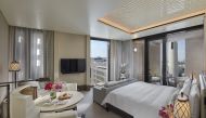 An inside view of Mandarin Oriental, Doha. 