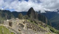 General view of the ancient Inca ruins of Machu Picchu in the Urubamba valley, seventy-two kilometres from the Andes city of Cusco, on February 15, 2023, open for the first time after they were closed to the public for security reasons on January 21, after protesters blocked the railways during protests against the government of President Dina Boluarte that have shaken the Andean country since December 7, 2022. (Photo by Carolina Paucar / AFP)