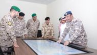 The programme included several visits to units of the Qatar Armed Forces.