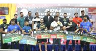 Winners of ‘Arm Wrestling Competition’ organised by Safari.