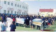 QIIC members during National Sport Day activities.