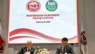 Malcolm Jordan, Chief Executive Officer of Baladna and Garo Matossian, Chief Executive Officer at BEL for Near & Middle East.
