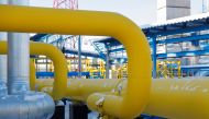 Gas pipelines are pictured at the Atamanskaya compressor station, facility of Gazprom’s Power Of Siberia project outside the far eastern town of Svobodny, in Amur region, Russia.