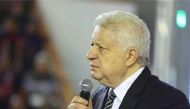 File photo of Zamalek chairman Mortada Mansour. 