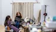 This photo taken on January 17, 2023 shows Licca-chan dolls belonging to an anonymous creator, whose Instagram account that translates as 