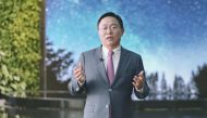 David Wang, Huawei’s Executive Director of the Board, Chairman of the ICT Infrastructure Managing Board, and President of the Enterprise BG.