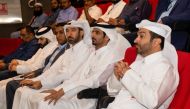 Kahramaa officials and suppliers of electrical appliances during the workshop held at Kahramaa Awareness Park.