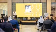 A Msheireb Downtown Doha official addressing at the event.