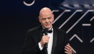 A file photo of FIFA President Gianni Infantino

