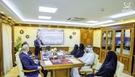Officials during the launch of first phase of Qatar’s real estate platform.