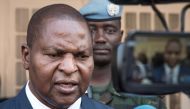 Central African Republic President Faustin-Archange Touadera.  AFP