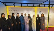 QBWA delegation at the Fifth Gulf Businesswomen forum in Jeddah, Kingdom of Saudi Arabia.