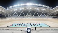A file photo of the Month Of Wellness Sasthi Yoga programme last year.