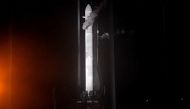 This handout screengrab provided by Relativity Space on March 22, 2023, shows the first 3D printed rocket, Terran 1, taking off from Launch Complex 16 in Cape Canaveral, Florida, on its third launch attempt. Photo by Relativity Space / AFP