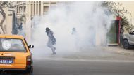 Senegalese youth clashed with security forces outside the politically charged trial of an opposition leader recently.  File photo / AFP