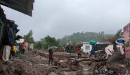 People repatriate residents and their property from a flood affected Chimwankhunda location in Blantyre on March 14, 2023 following heavy rains caused by cyclone Freddy. Photo by Amos Gumulira / AFP