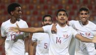 A file photo of Qatar U17 players.