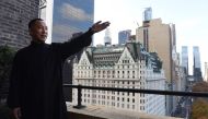 File photo: Billionaire Guo Wengui, who is seeking asylum in the United States after accusing officials in his native China of corruption, poses at his New York City apartment on November 28, 2017. / AFP.

