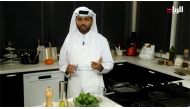 Chef Ahmed bin Yaqoub presenting the Awafi programmme.