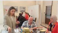 Turkish citizens in Qatar cast their votes at their country's embassy in Doha. Picture by: Salim Matramkot /The Peninsula