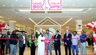 Officials attending the inauguration of Home Box branch at the Abu Sidra Mall. Pic: Salim Matramkot/The Peninsula