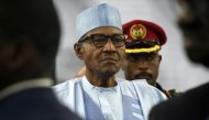 Nigeria's President Muhammadu Buhari said he will leave office with Nigeria better in 2023 than in 2015.  (AFP / Haidar Mohammed Ali)