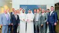 IPA Qatar-BVMW officials during the inauguration of the first BVMW office in GCC.