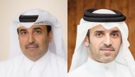 QREC Chairman Issa bin Mohammed Al Mohannadi (R), QREC's Acting CEO Bader bin Mohammed Al Darwish (L) 