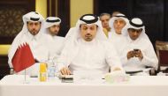 Ministry of Transport’s Acting Assistant Undersecretary, Land Transport Affairs, Eng. Hamad Essa Abdulla, and other officials at the event.