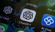 This illustration picture shows the AI (Artificial Intelligence) smartphone app ChatGPT surrounded by other AI Apps in Vaasa, on June 6, 2023. Photo by OLIVIER MORIN / AFP