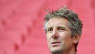 File photo: Ajax Amsterdam CEO Edwin van der Sar gives an interview to Agence France-Presse (AFP) at the Johan Cruijff Arena in Amsterdam on February 12, 2019. (Photo by EMMANUEL DUNAND / AFP)

