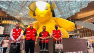 The volunteering medical team on their way to Iraq.