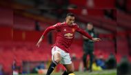 File photo: Manchester United's Mason Greenwood in action Pool via REUTERS/Tim Keeton

