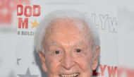 (FILES) TV host Bob Barker attends The Hollywood Chamber of Commerce & The Hollywood Sign Trust's 90th Celebration of the Hollywood Sign at Drai's Hollywood on September 19, 2013 in Hollywood, California. (Photo by Alberto E. Rodriguez / GETTY IMAGES NORTH AMERICA / AFP)

