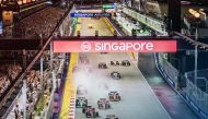 Photo: Official account of Singapore Grand Prix on platform X.