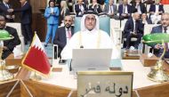 Assistant Undersecretary for Economic Affairs at the Ministry of Finance Dr. Saud Abdullah Al Attiyah during the 112th session of the Arab Economic and Social Council at the ministerial level, held in Cairo.